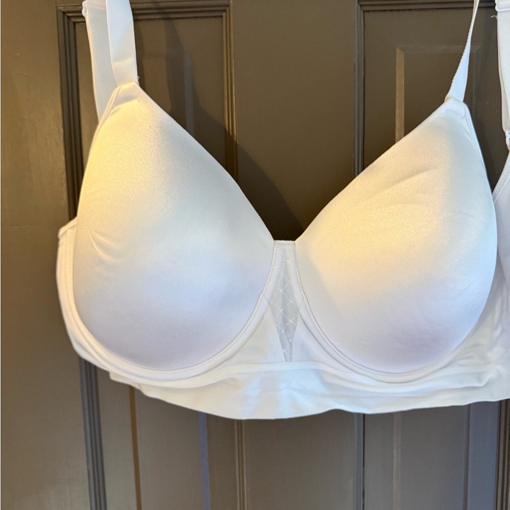 Bali White Full-Coverage Bra